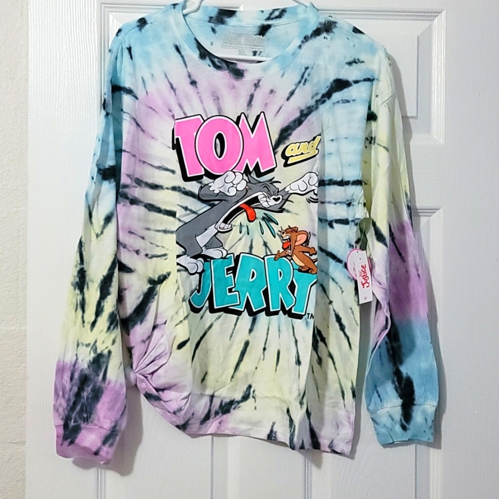 Girl's/Women's Justice Tom & Jerry Long Sleeve Shirt